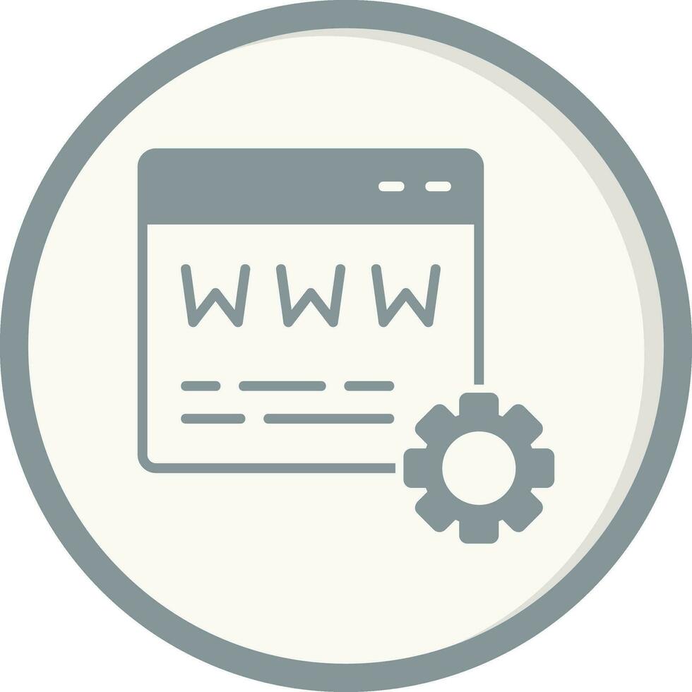 Website-Vektor-Symbol vektor