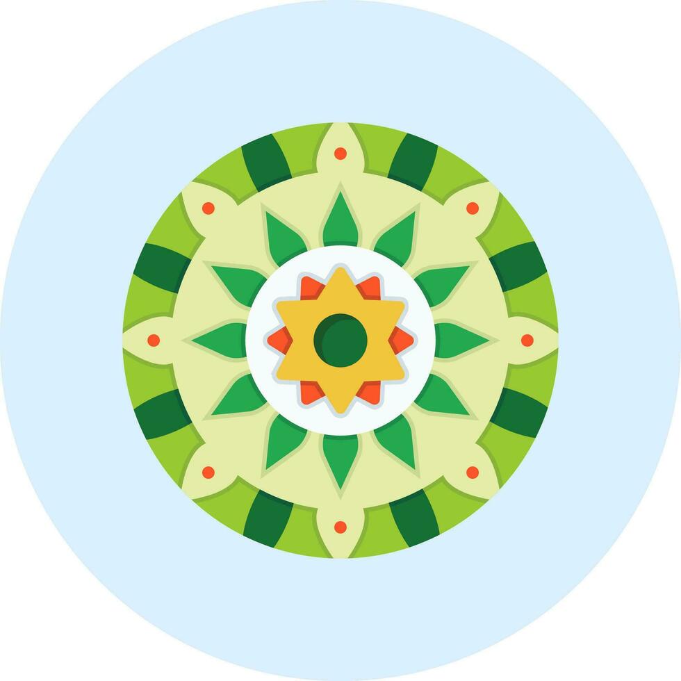 mandala vektor ikon