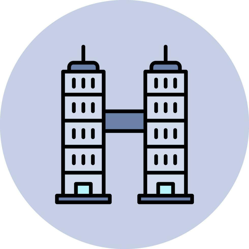 Stadtbild-Vektorsymbol vektor