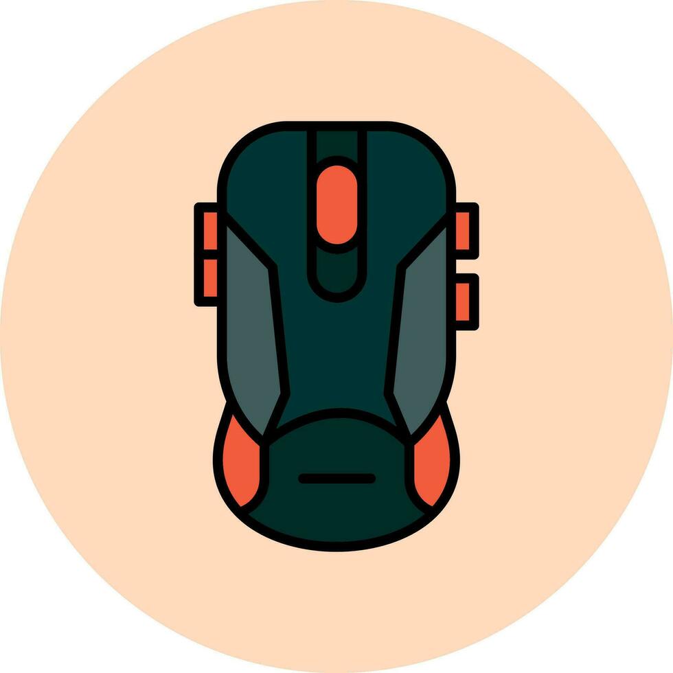 Vektorsymbol für drahtlose Maus vektor