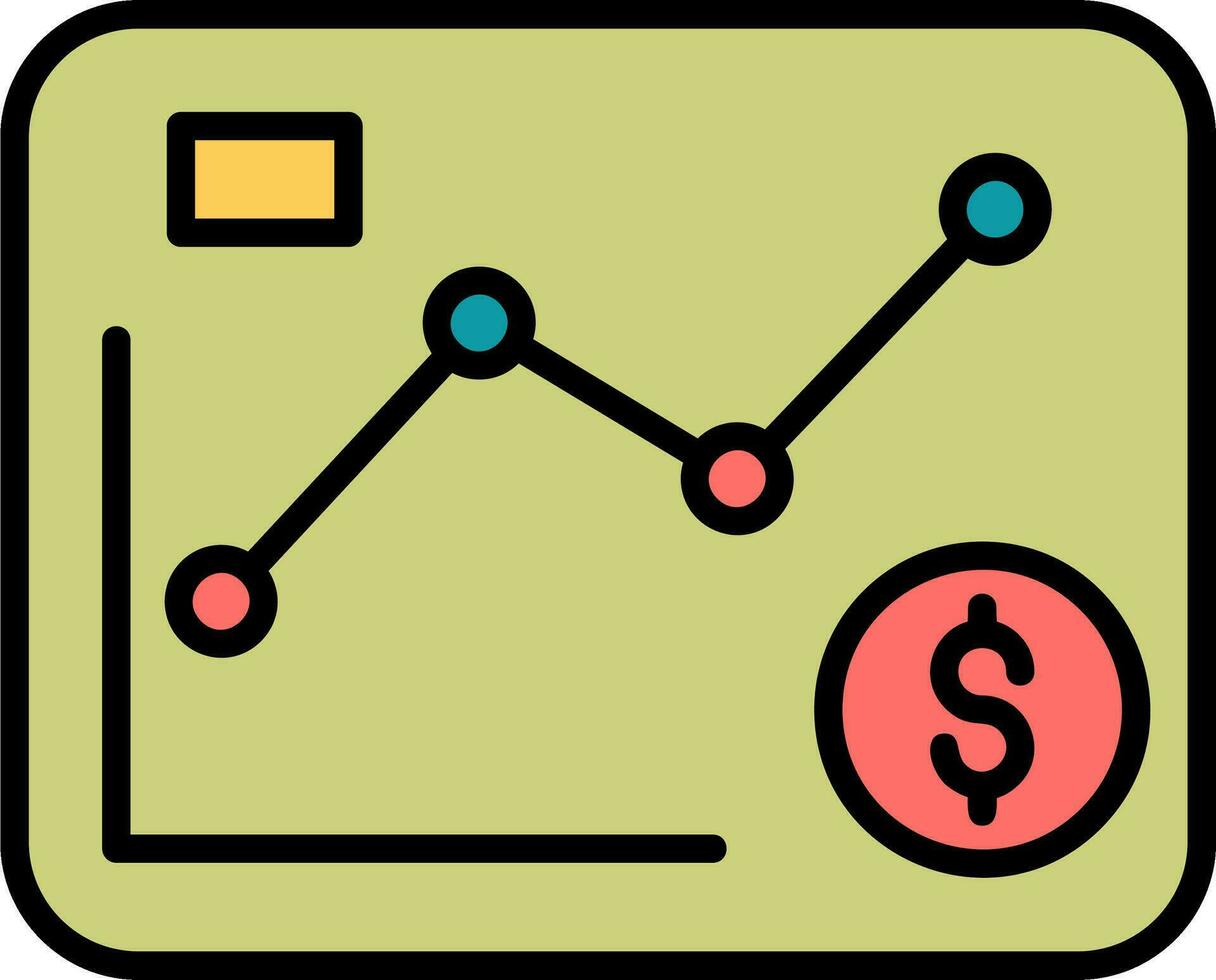 Statistik-Vektorsymbol vektor