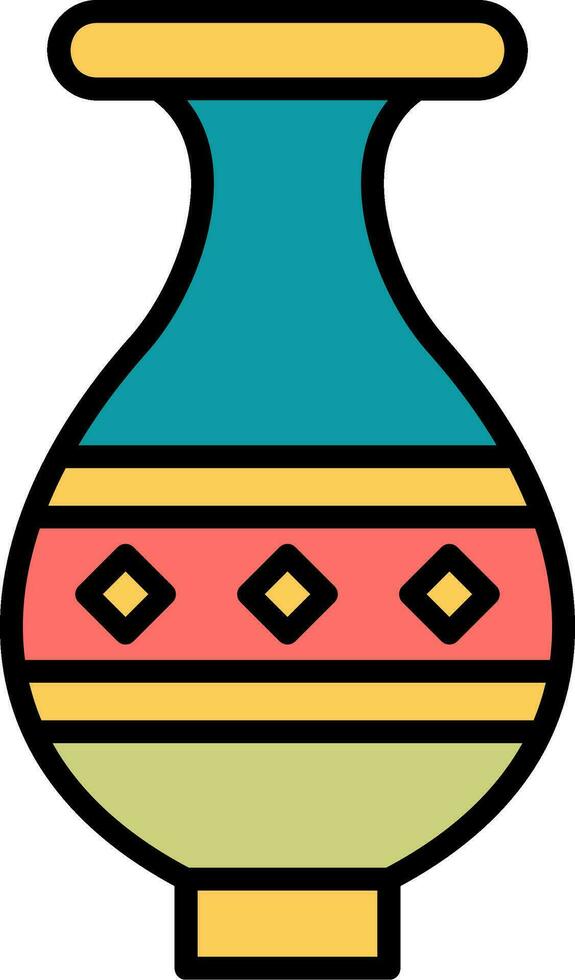 Vase-Vektor-Symbol vektor