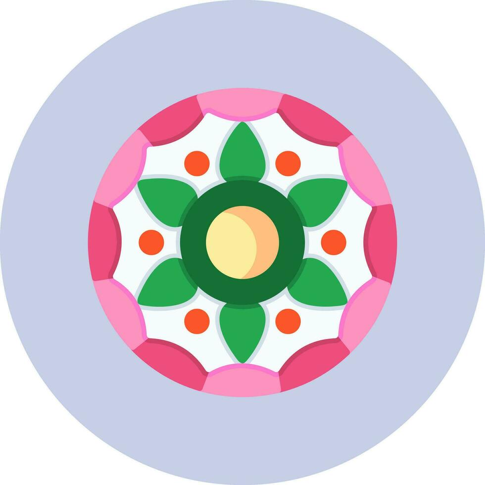 mandala vektor ikon