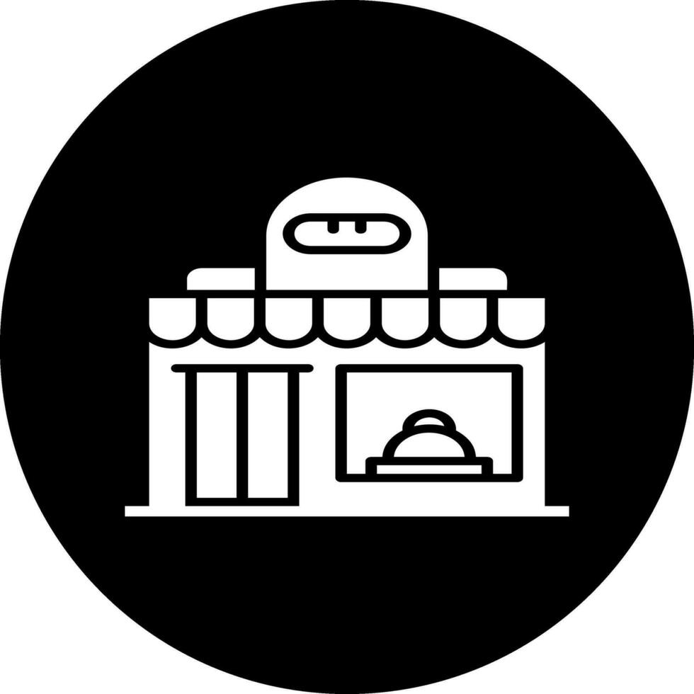 Bäckerei-Shop-Vektor-Symbol vektor