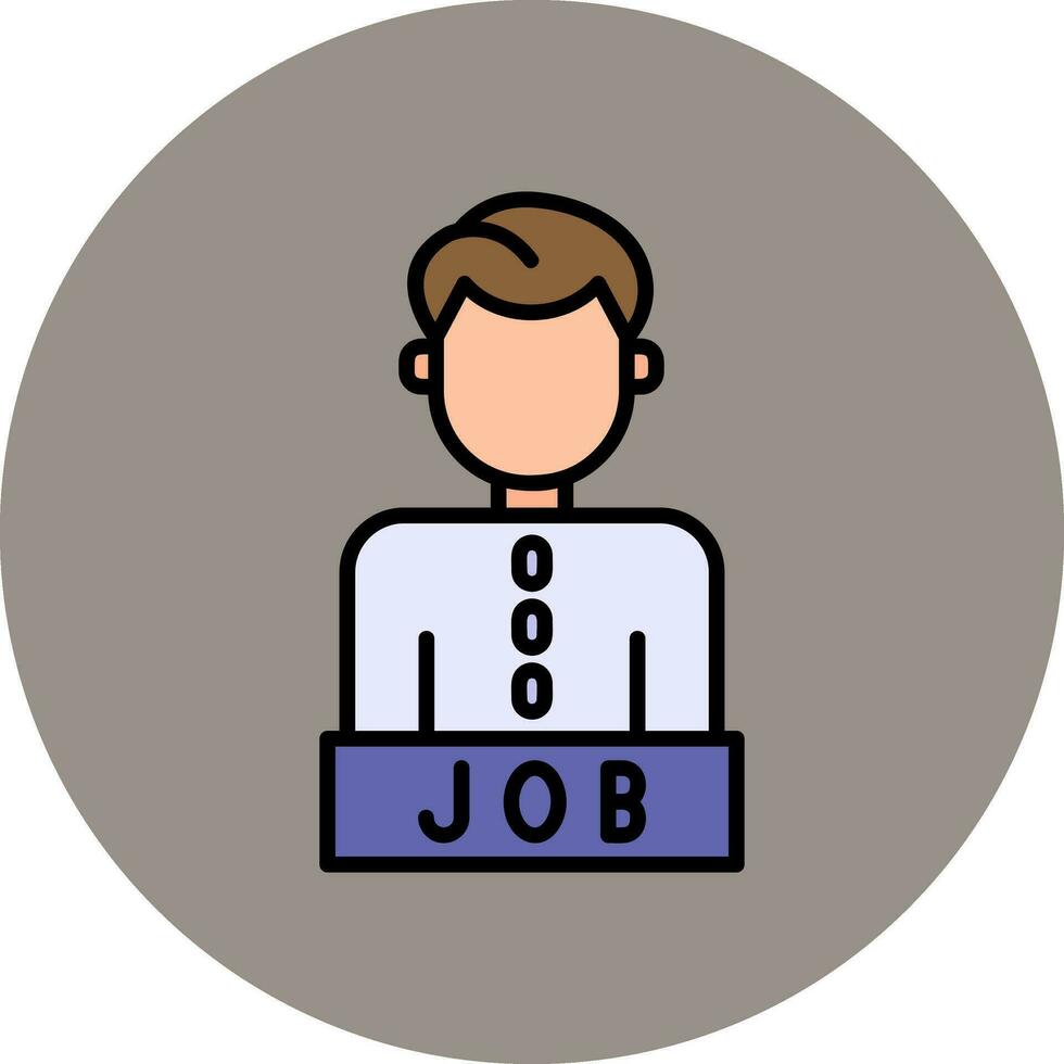 Job-Vektor-Symbol vektor