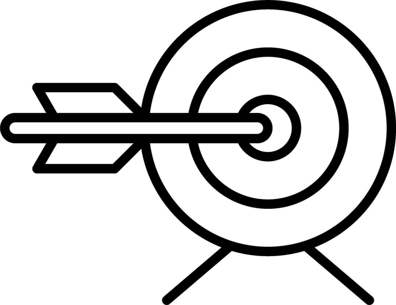Vektorsymbol für Ziele vektor