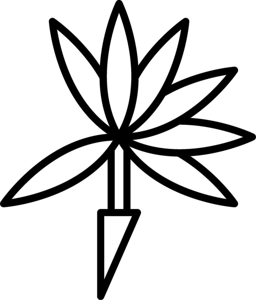 Vogel von Paradies Vektor Symbol