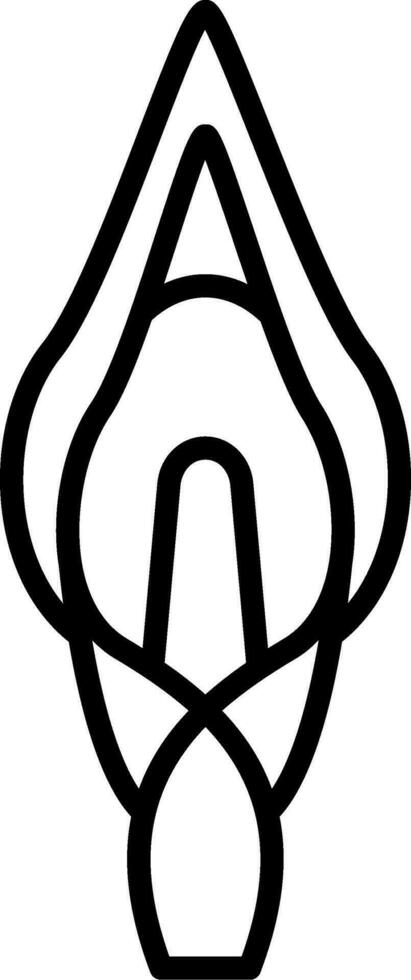 Calla Lilie Vektor Symbol