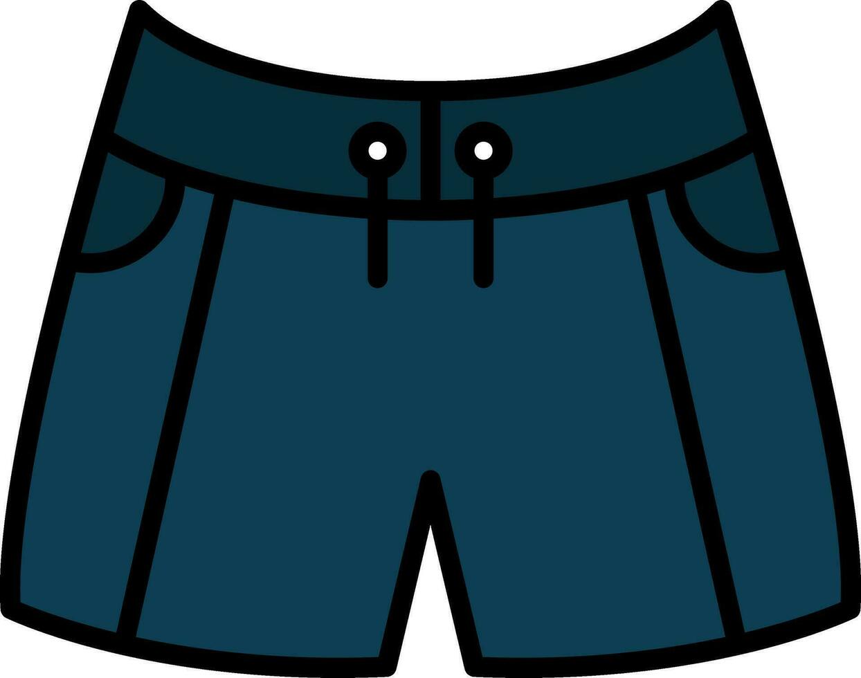 Shorts Vektor-Symbol vektor