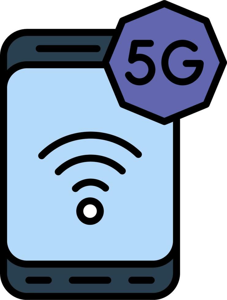 5g-Vektorsymbol vektor