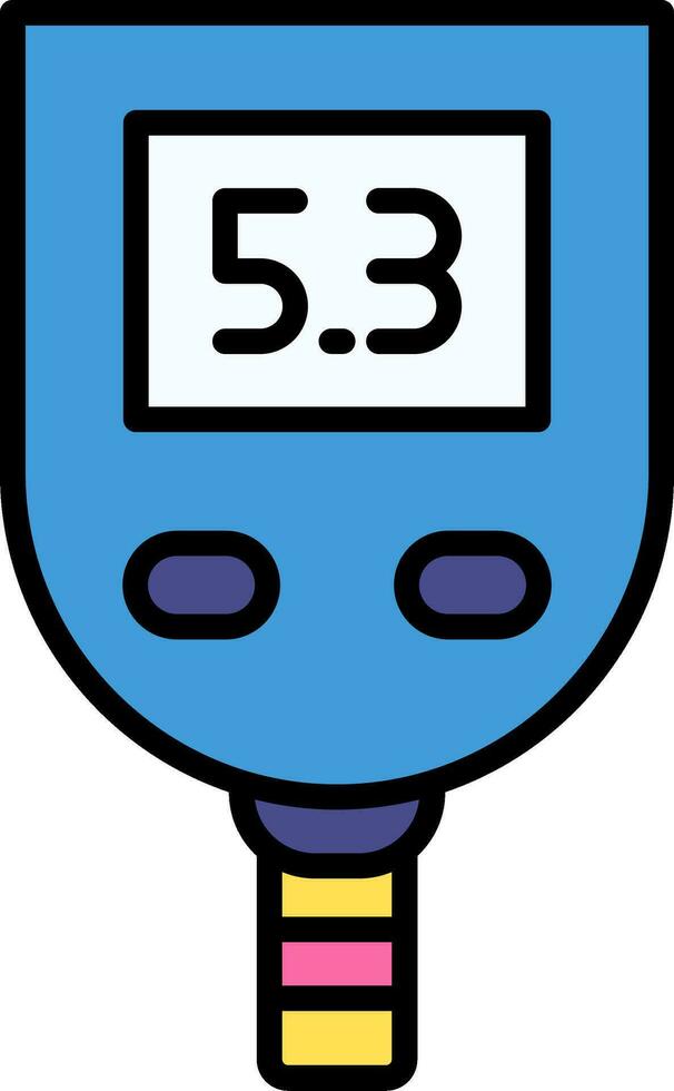 Glukometer Vektor Symbol