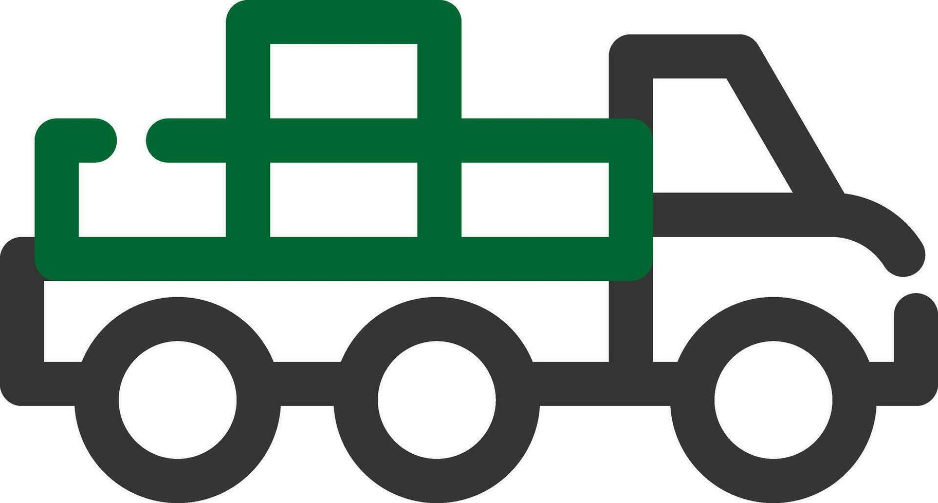 Mover Truck kreatives Icon-Design vektor