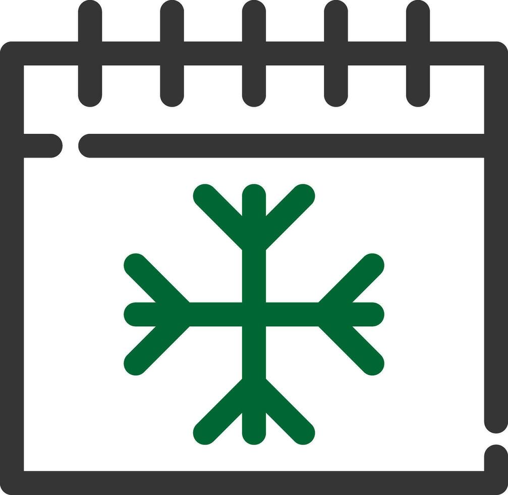 Winter kreativ Symbol Design vektor