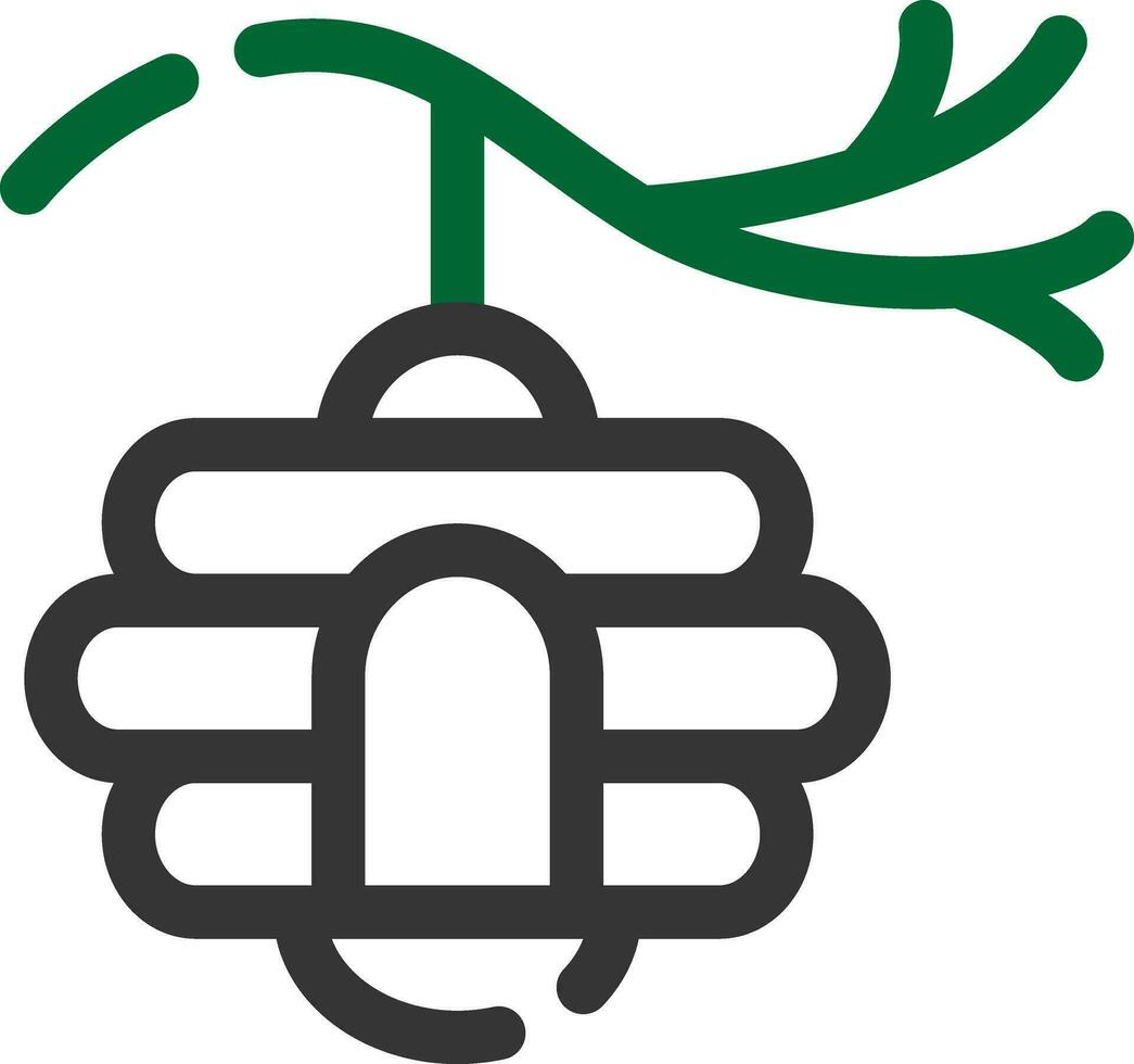 Bienenstock kreatives Icon-Design vektor