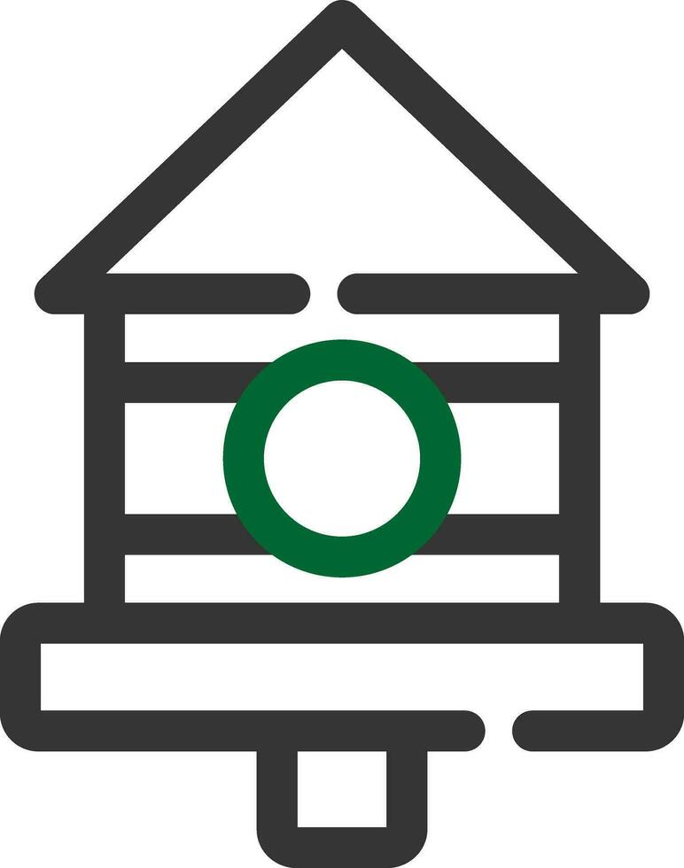 Birdhouse kreatives Icon-Design vektor