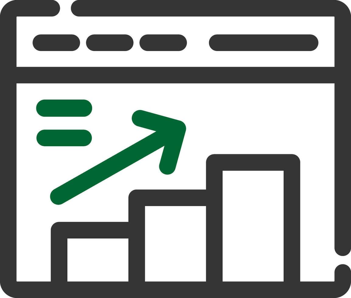 Statistiken kreatives Icon-Design vektor