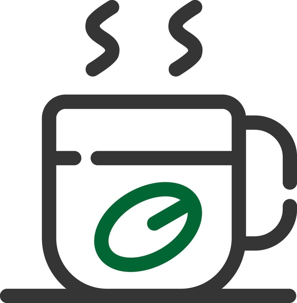 Kaffee kreatives Icon-Design vektor