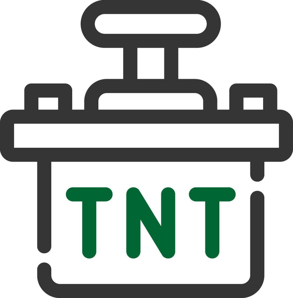 tnt kreatives Icon-Design vektor