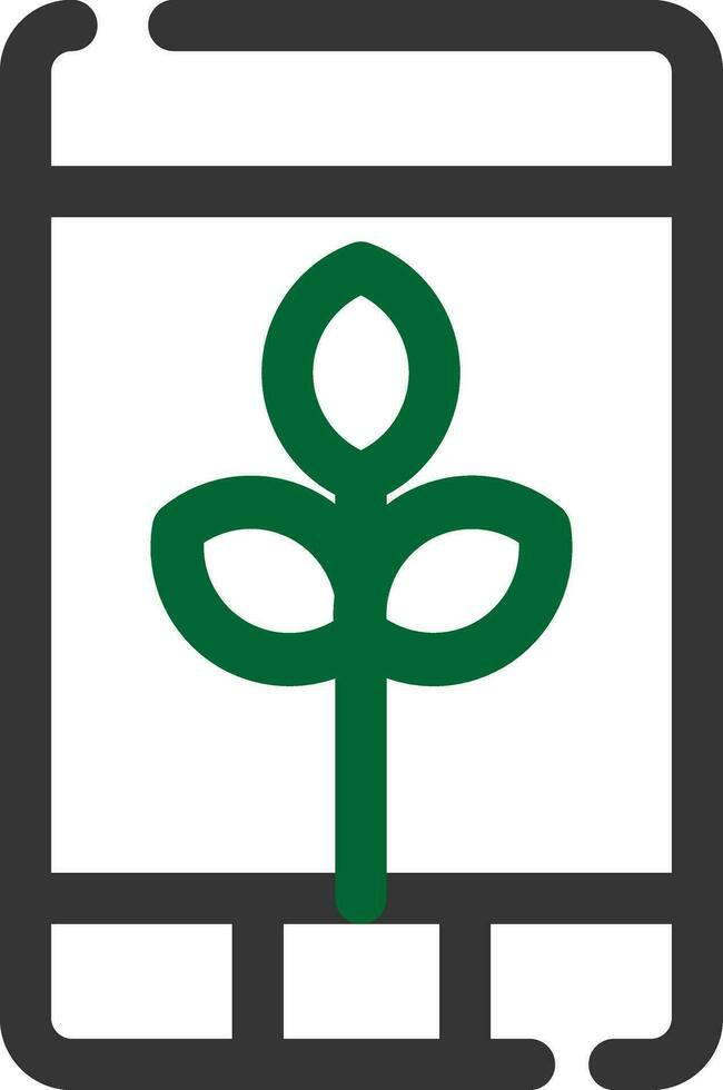 Landwirtschaft App kreativ Symbol Design vektor