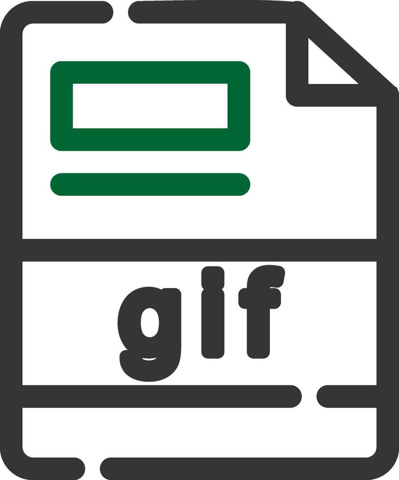 gif kreativ ikon design vektor