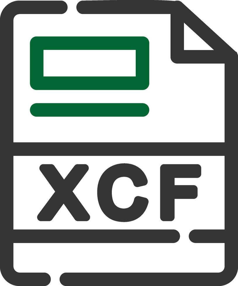 xcf kreativ ikon design vektor