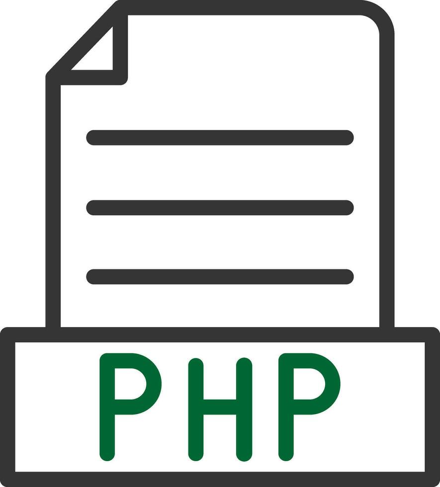 php kreativ Symbol Design vektor