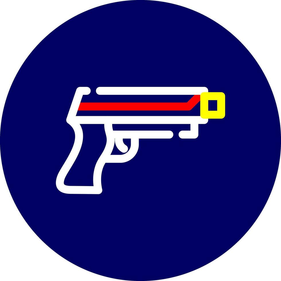 Waffe kreatives Icon-Design vektor