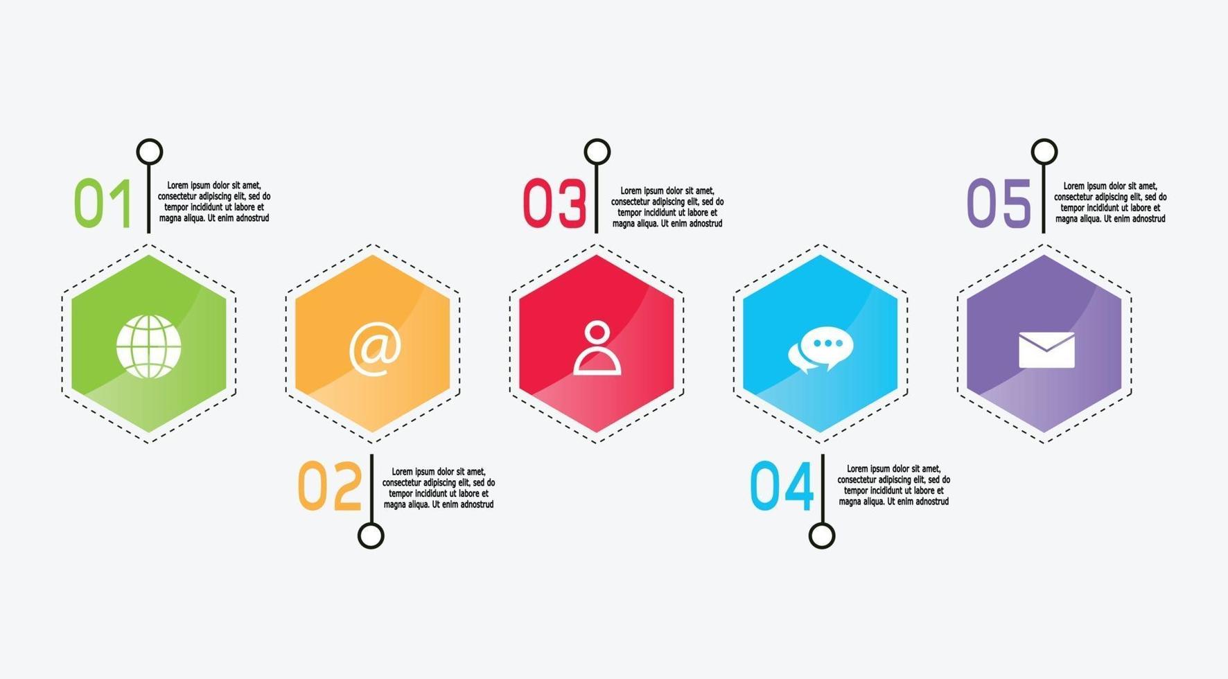 organisationsschema infographics, vektordesign vektor