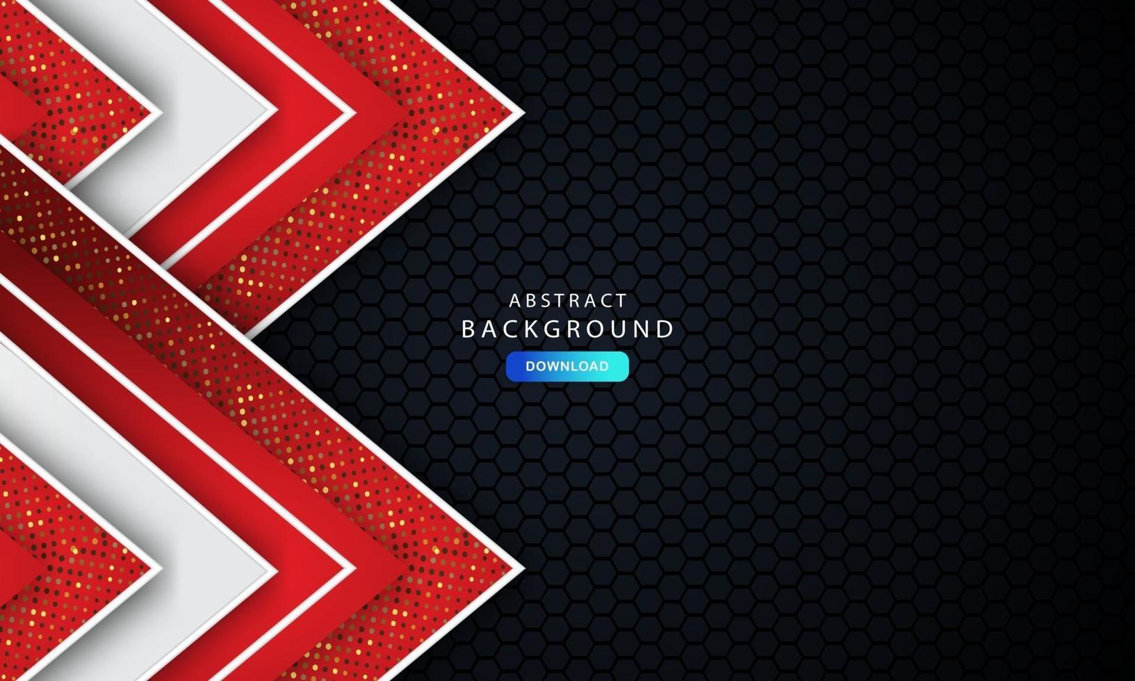 mall företags banner koncept röd svart grå och vit bakgrund vektor
