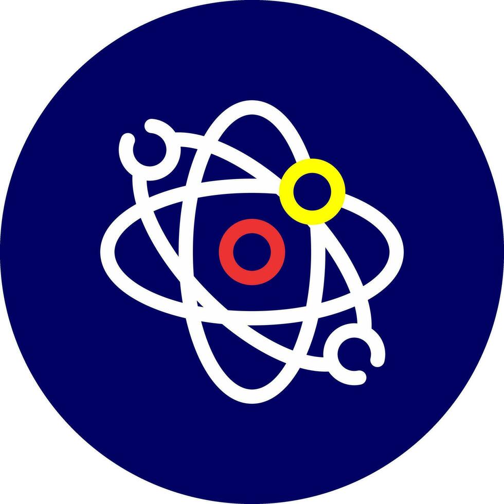kreatives Icon-Design des Sonnensystems vektor