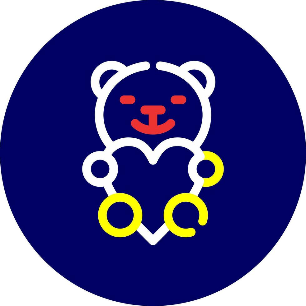 Bär kreatives Icon-Design vektor