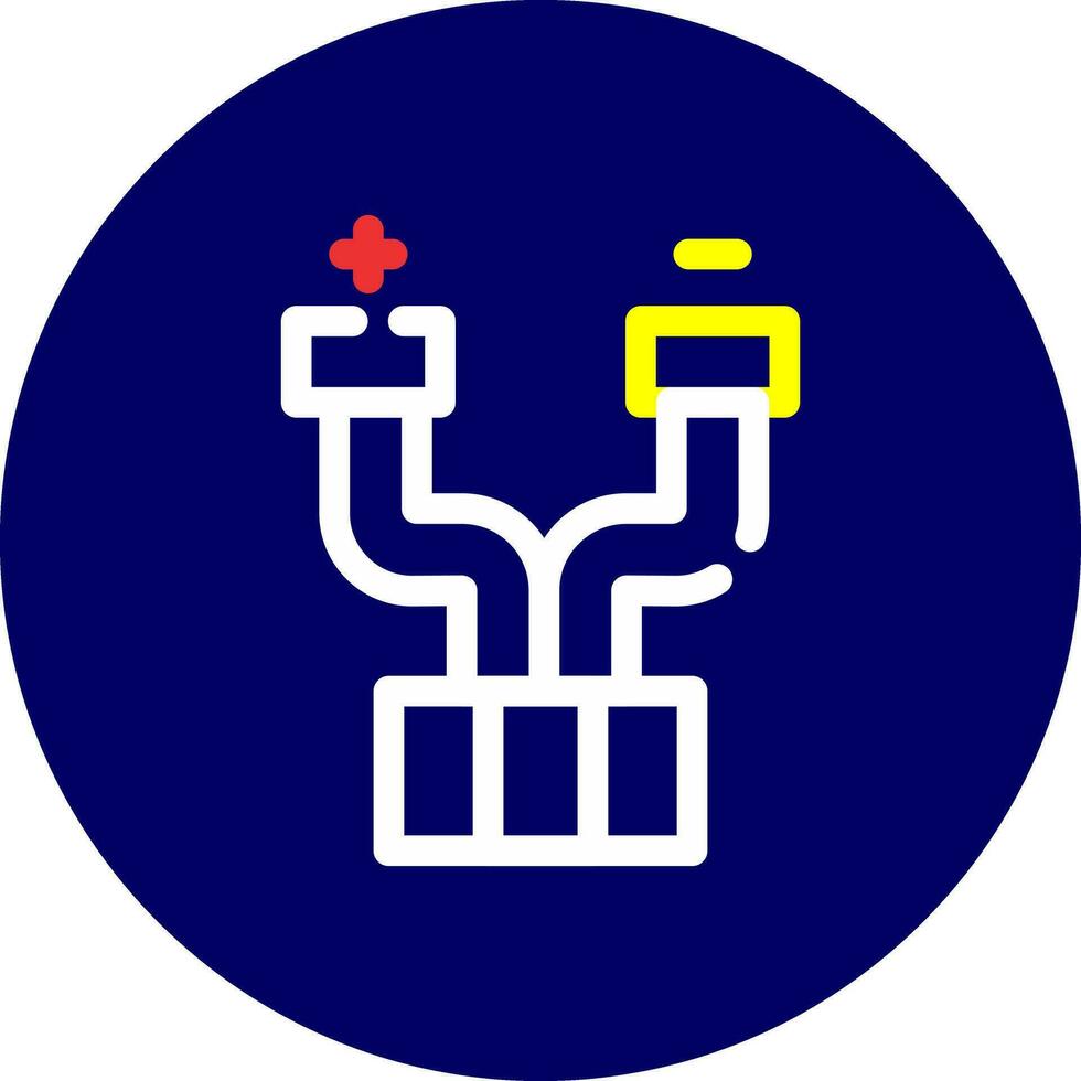 Drähte kreatives Icon-Design vektor