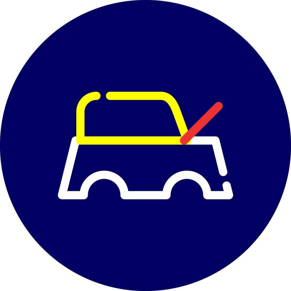 kreatives Icon-Design für Autos vektor