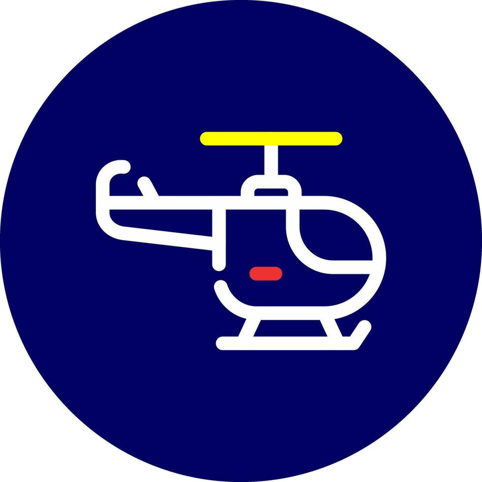 Hubschrauber kreativ Symbol Design vektor