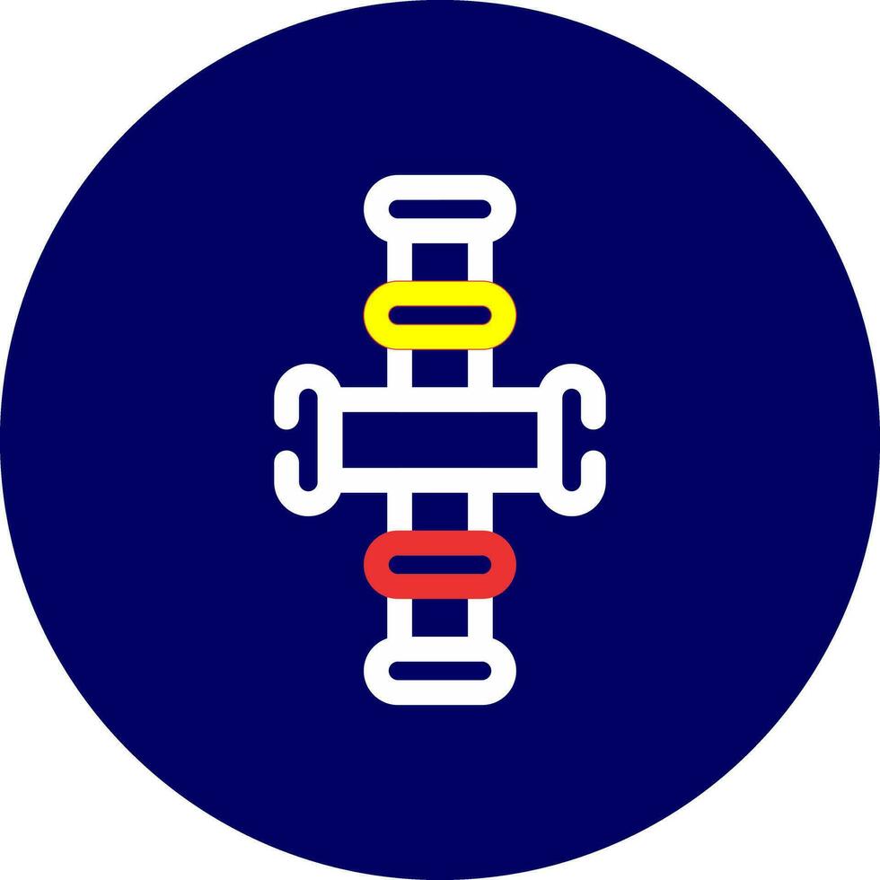 Pipeline kreatives Icon-Design vektor