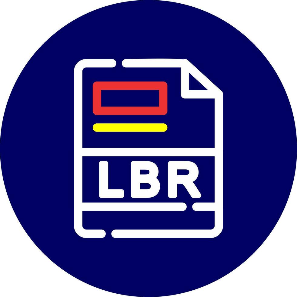 lbr kreativ Symbol Design vektor