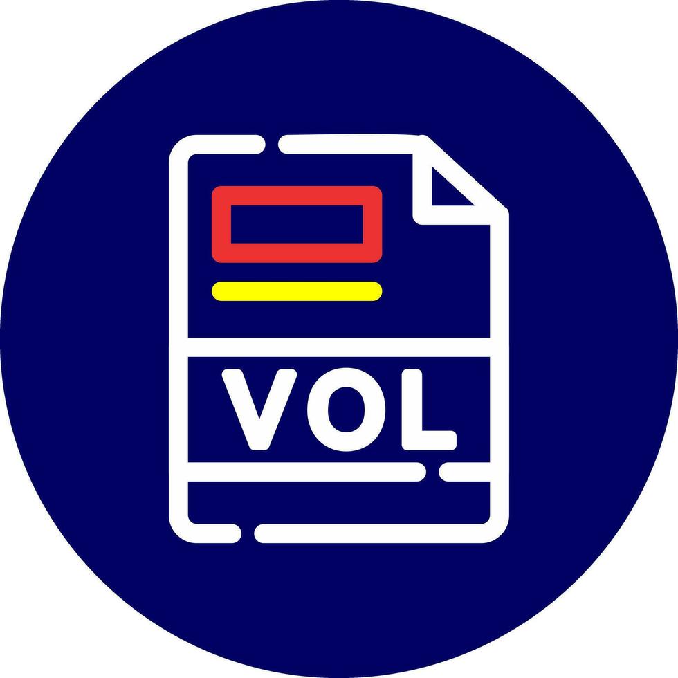 vol kreativ Symbol Design vektor