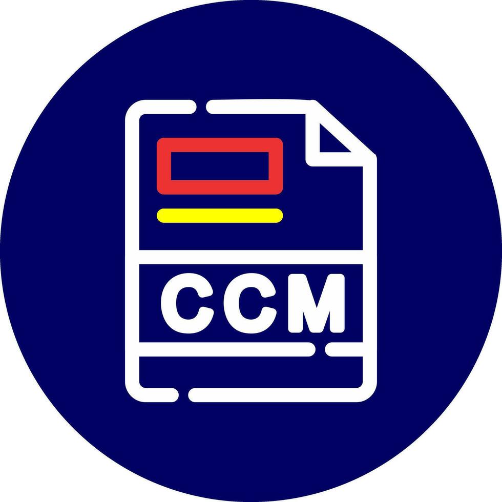 ccm kreativ ikon design vektor