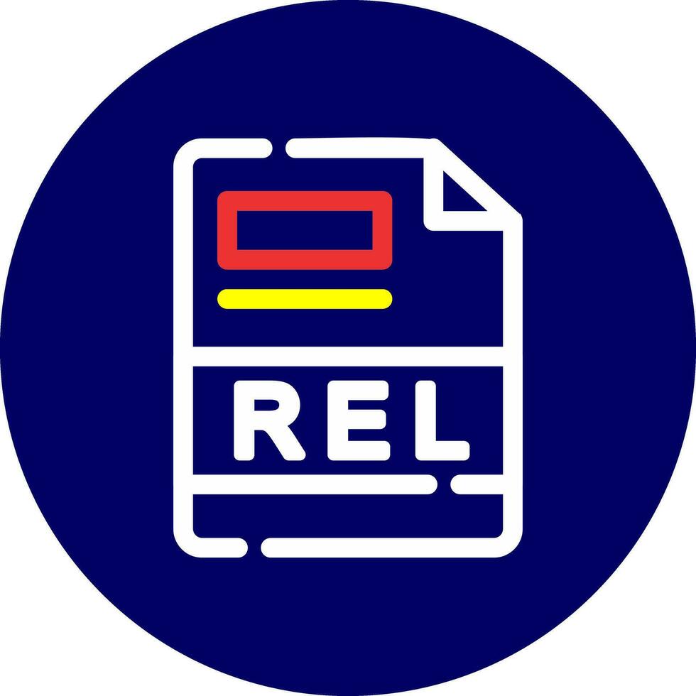 rel kreativ Symbol Design vektor