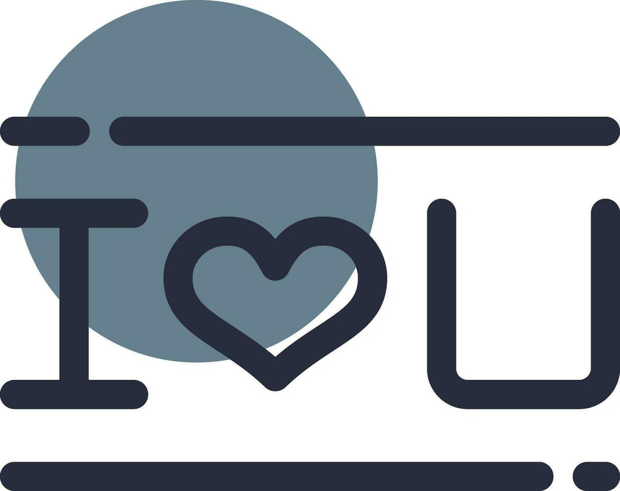 liebe kreatives Icon-Design vektor