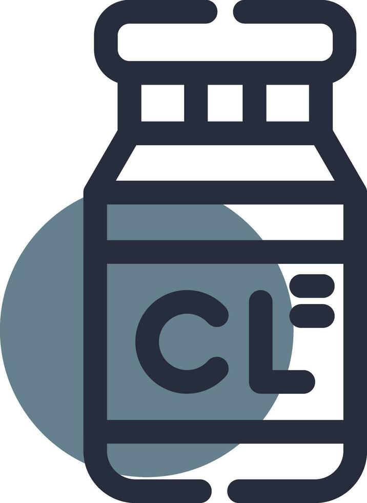 Chlor kreatives Icon-Design vektor