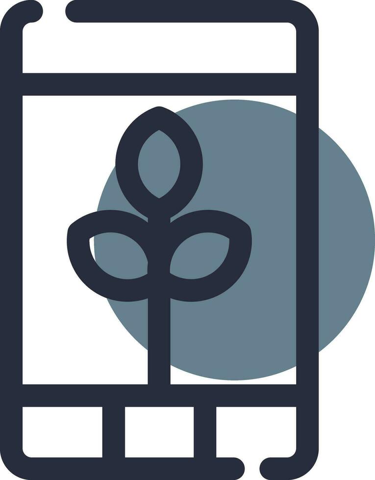 Landwirtschaft App kreativ Symbol Design vektor