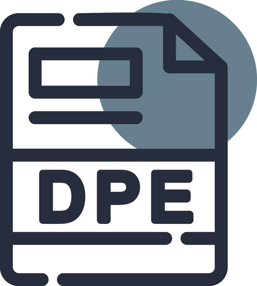 dpe kreativ Symbol Design vektor