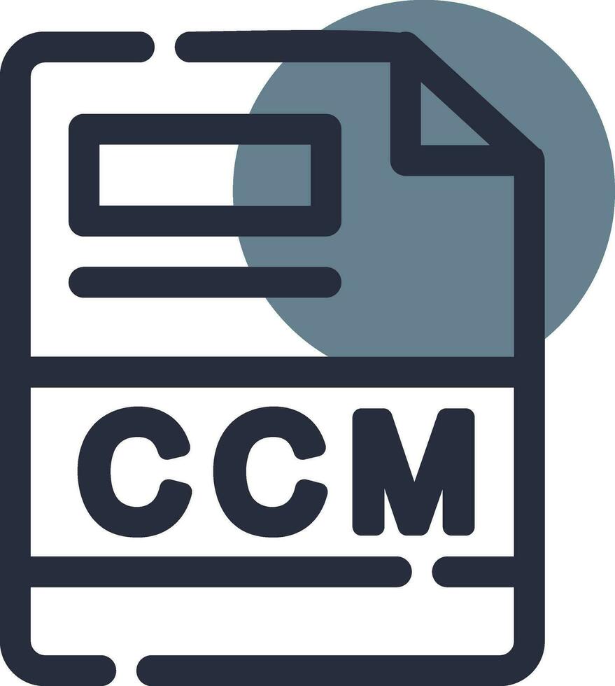 ccm kreativ Symbol Design vektor