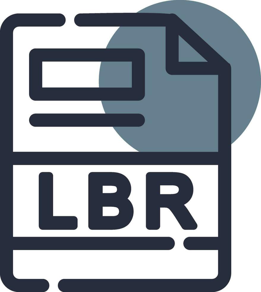 lbr kreativ Symbol Design vektor