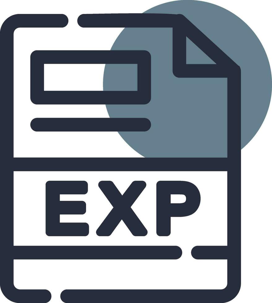 exp kreativ Symbol Design vektor