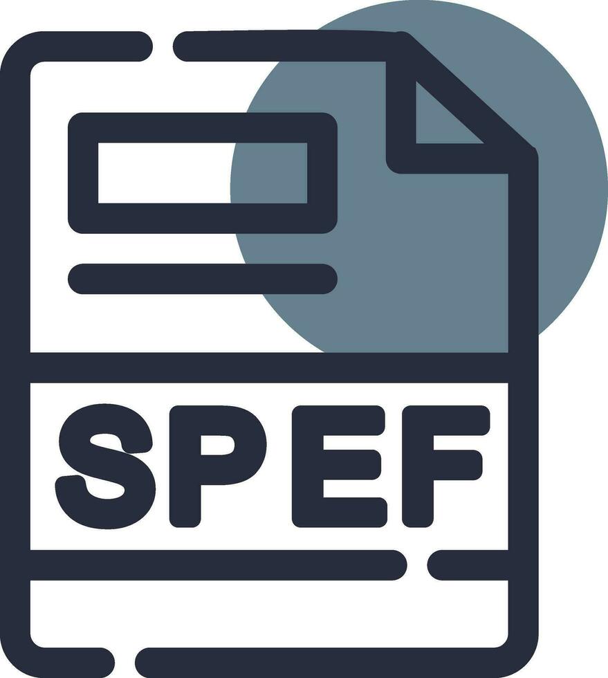 spef kreativ Symbol Design vektor