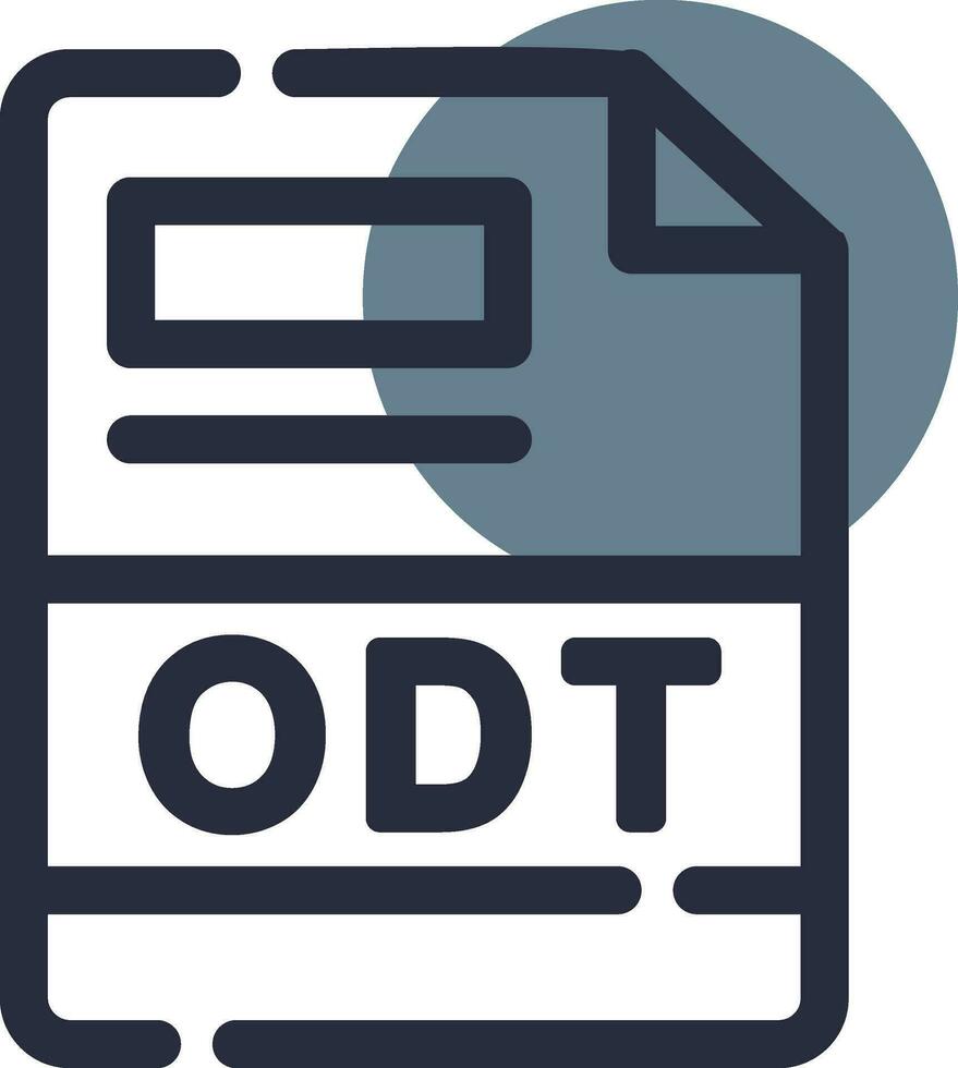 odt kreativ Symbol Design vektor