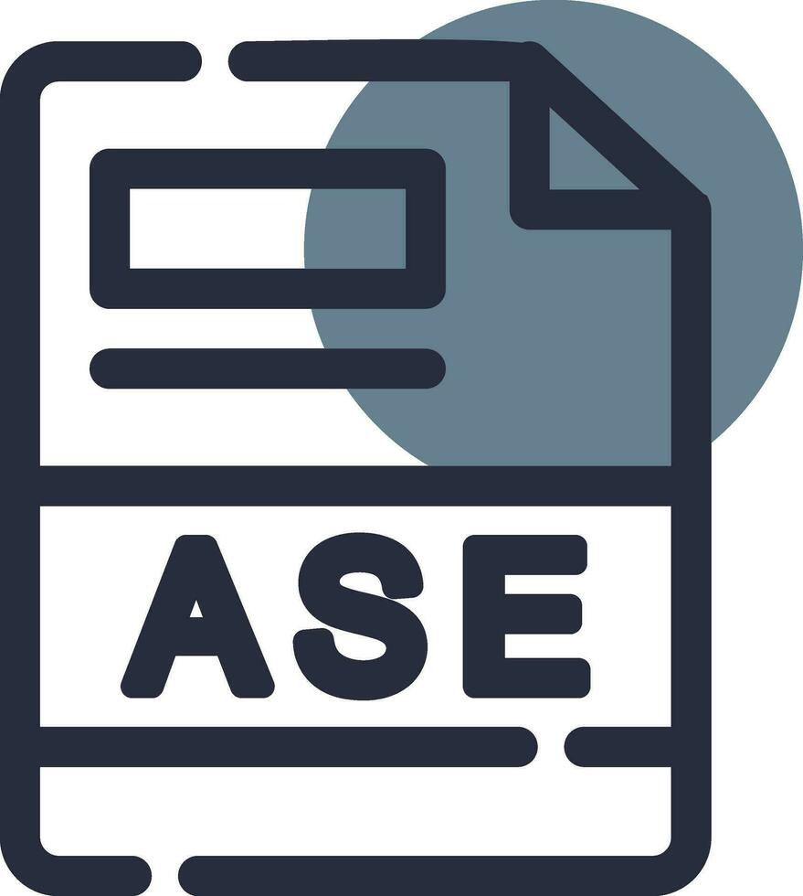 ase kreativ Symbol Design vektor