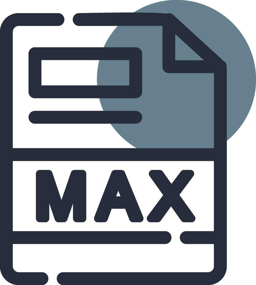 max kreativ Symbol Design vektor